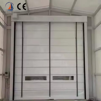 Flexible PVC rolling shutter door