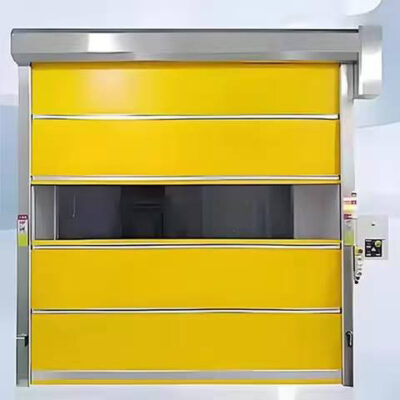 Flexible PVC rolling shutter door