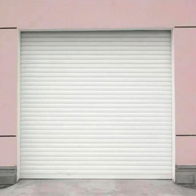 Hard aluminum alloy rolling shutter door